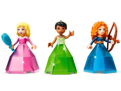 Aurora's, Merida's en Tiana's betoverde creaties