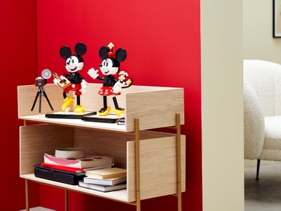 Mickey Mouse & Minnie Mouse personages om zelf te bouwen