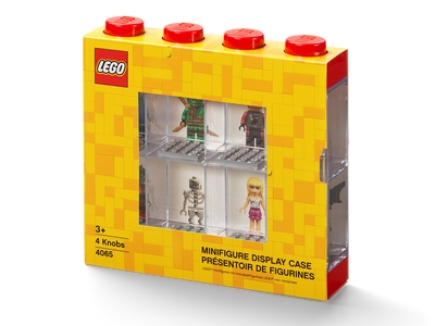 Displaydoos voor 8 minifiguren – rood