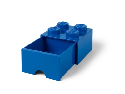 BLAUWE OPBERGSTEEN MET 4 NOPPEN